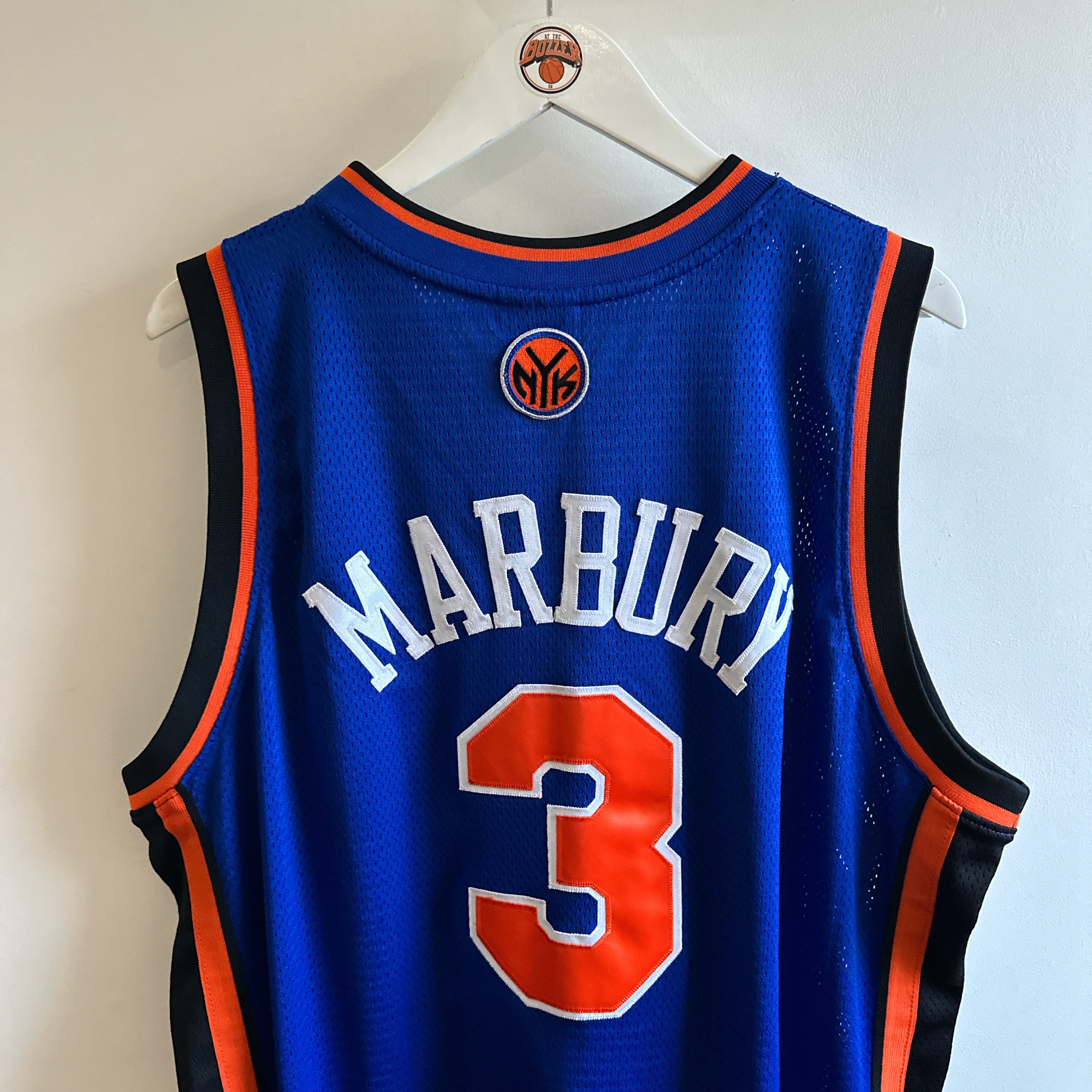 New York Knicks Stephon Marbury Adidas authentic jersey - XL