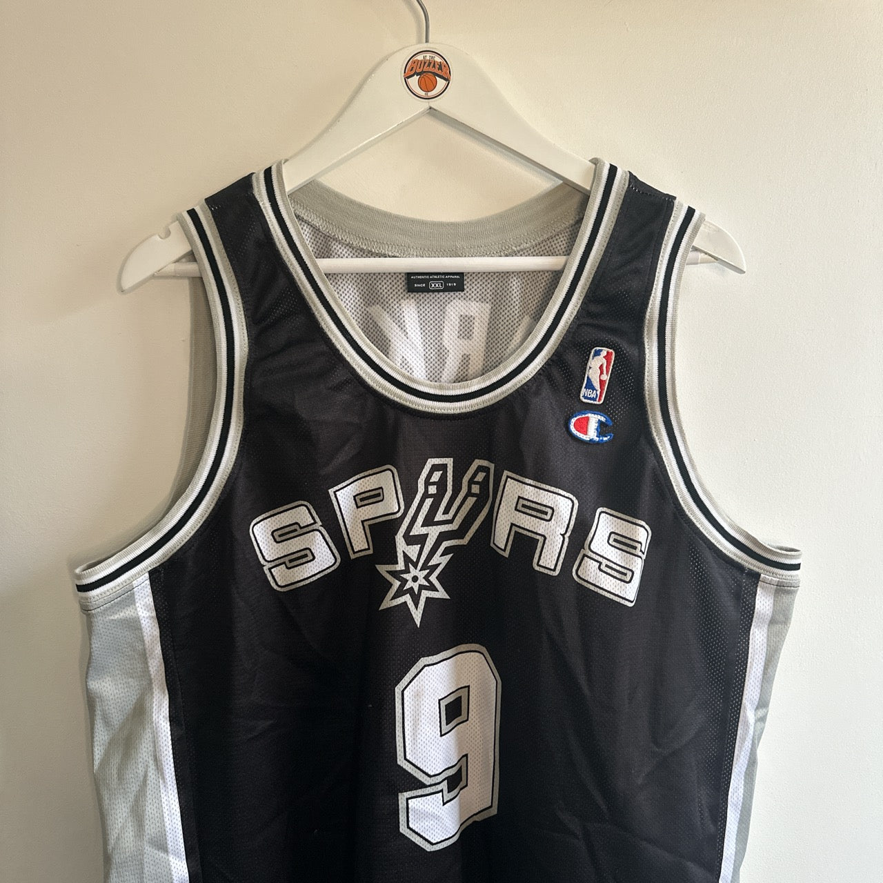 San Antonio Spurs Tony Parker Champion jersey XXL At the buzzer UK