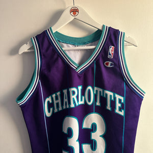 Charlotte Hornets Alonzo Mourning Champion jersey - Small