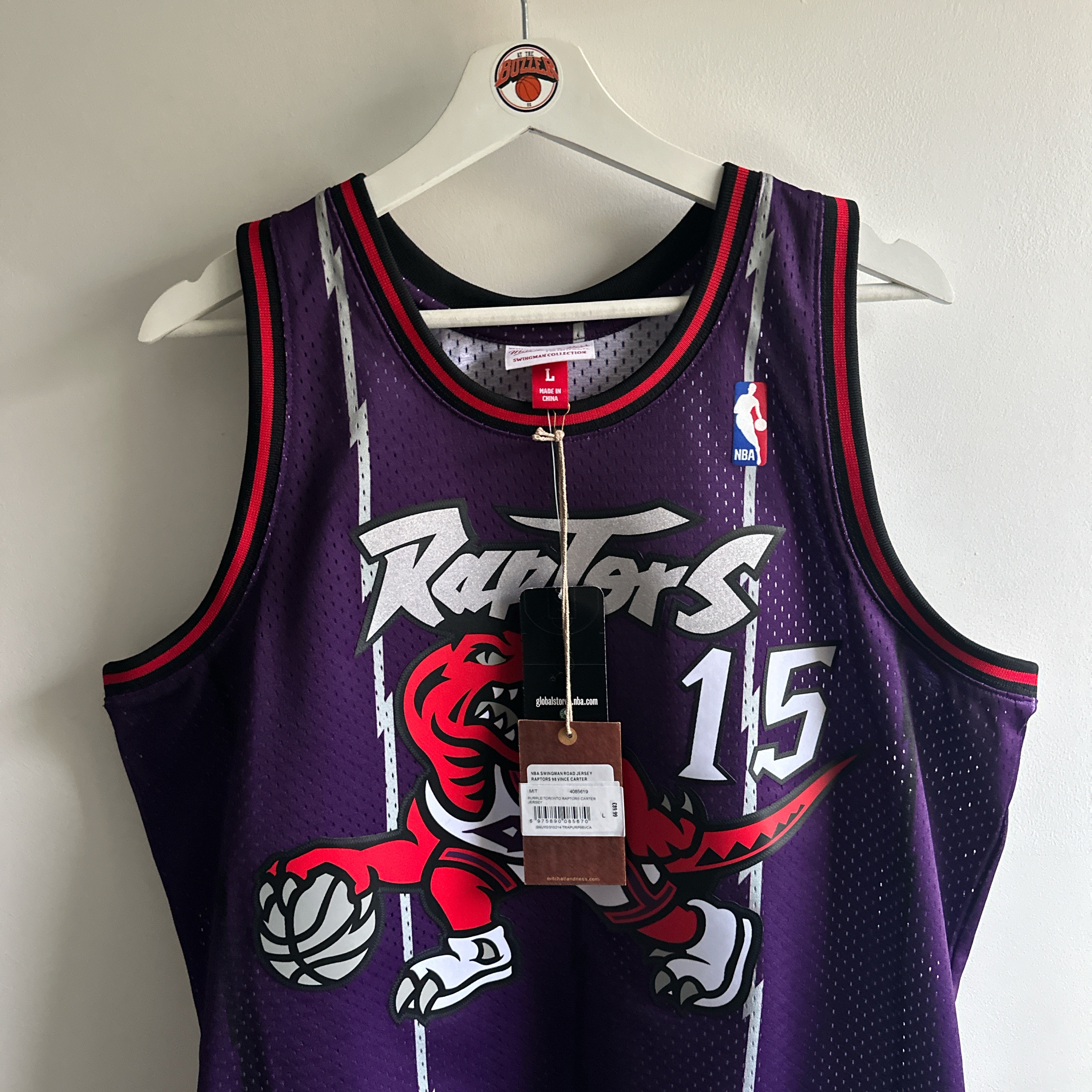 Toronto Raptors Vince Carter Mitchell & Ness jersey - Large