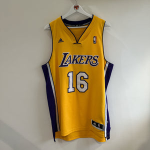 Los Angeles Pau Gasol Adidas jersey - Medium