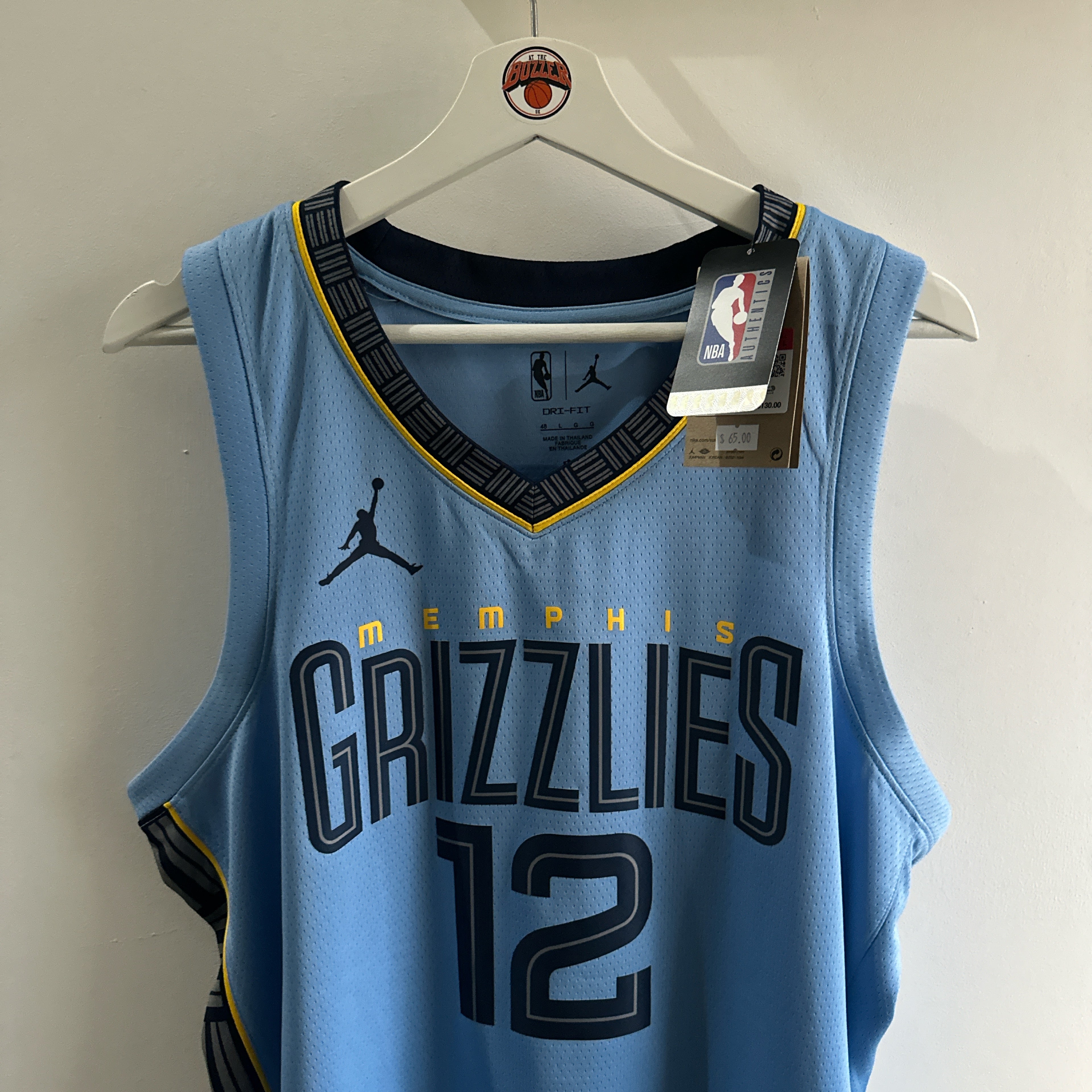 Memphis Grizzlies Ja Morant Jordan jersey - Large