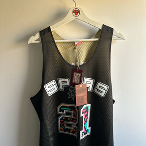 San Antonio Spurs Tim Duncan Mitchell & Ness jersey - Large