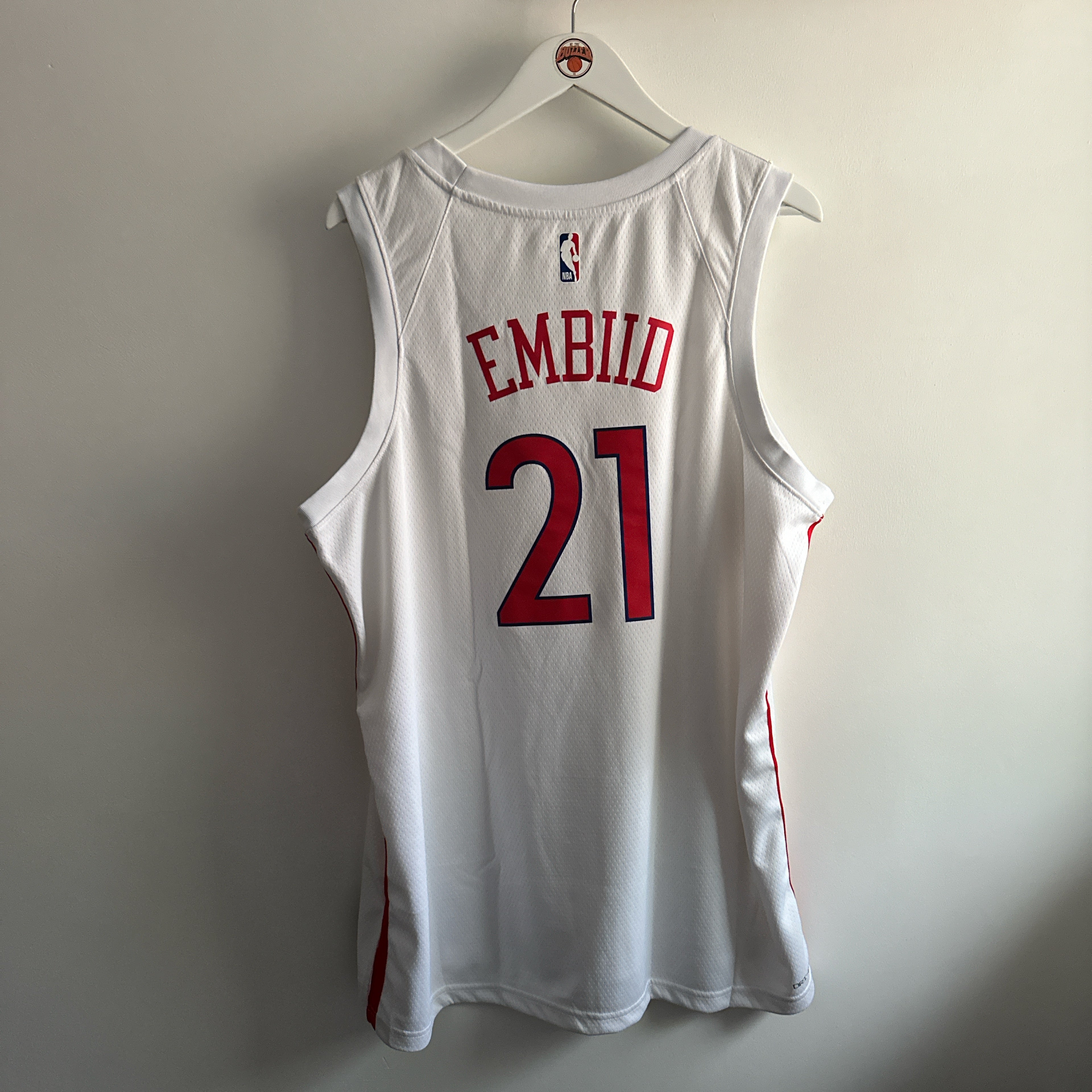 Philadelphia 76ers Joel Embiid Nike jersey - XL