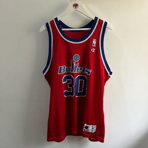 Washington Bullets Rasheed Wallace Champion jersey - Large