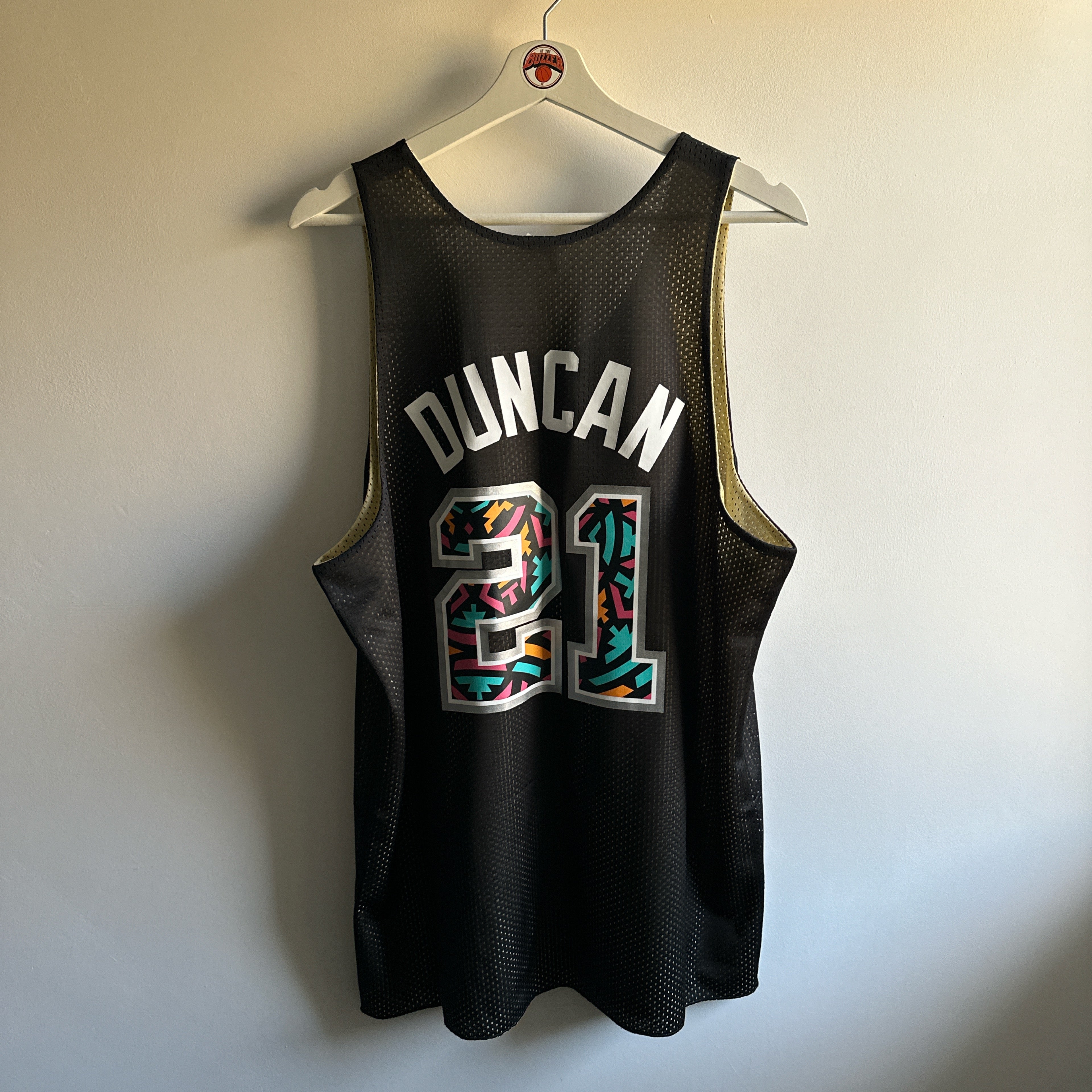 San Antonio Spurs Tim Duncan Mitchell & Ness jersey - Large