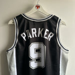 Cargar imagen en el visor de la galería, San Antonio Spurs Tony Parker Champion jersey - Medium
