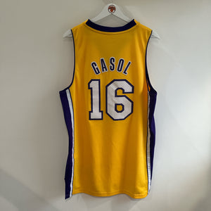 Los Angeles Pau Gasol Adidas jersey - Medium