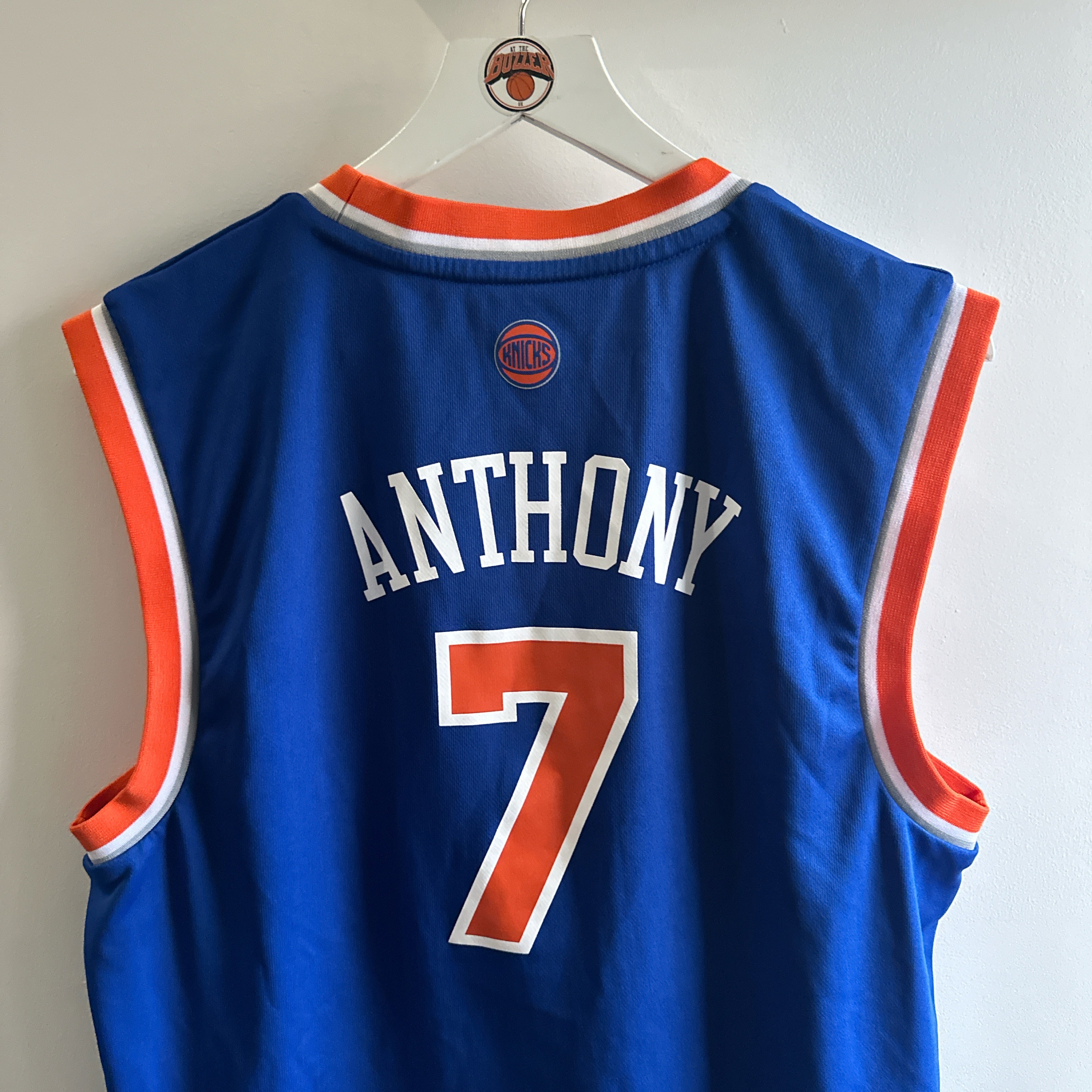 New York Knicks Carmelo Anthony Adidas jersey - Medium (Fits Large)