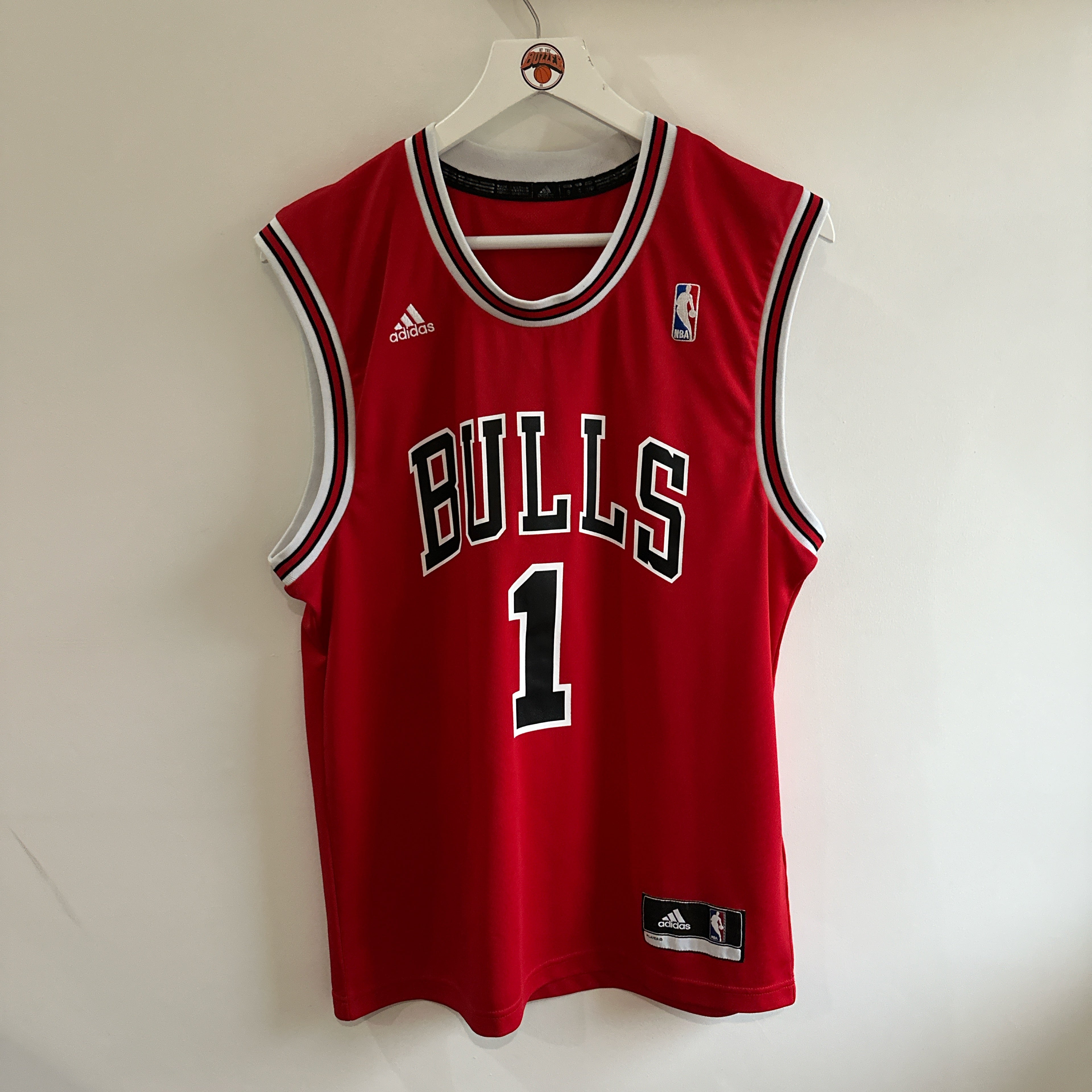 Chicago Bulls Derrick Rose Adidas jersey - Small (Fits medium)