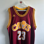 Görseli Galeri görüntüleyiciye yükleyin, Cleveland Cavaliers Lebron James Adidas jersey - Medium (Fits large)
