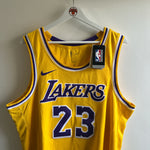 Load image into Gallery viewer, Los Angeles Lakers Lebron James Nike jersey - XL
