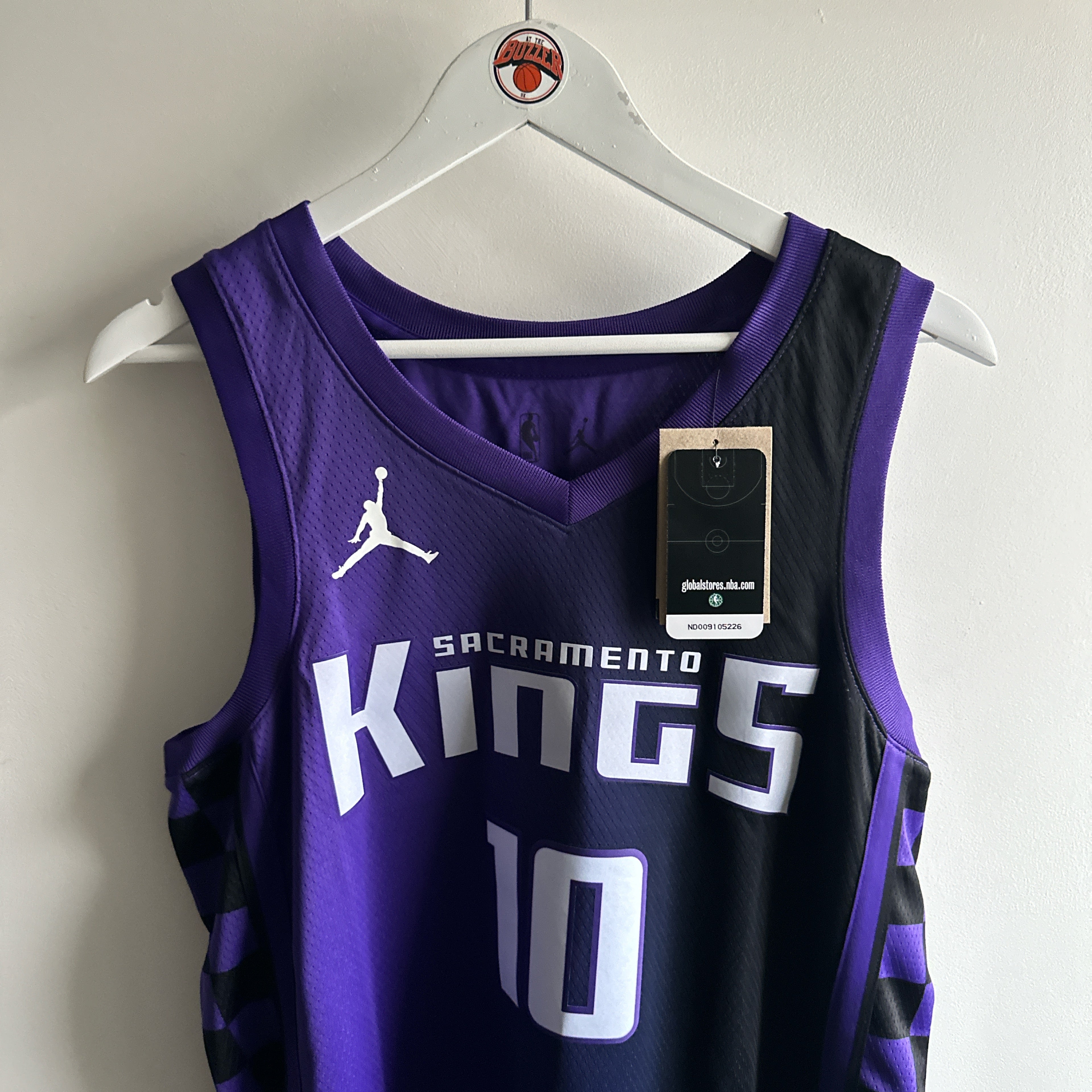 Sacramento Kings Damantis Sabonis Jordan jersey - Medium