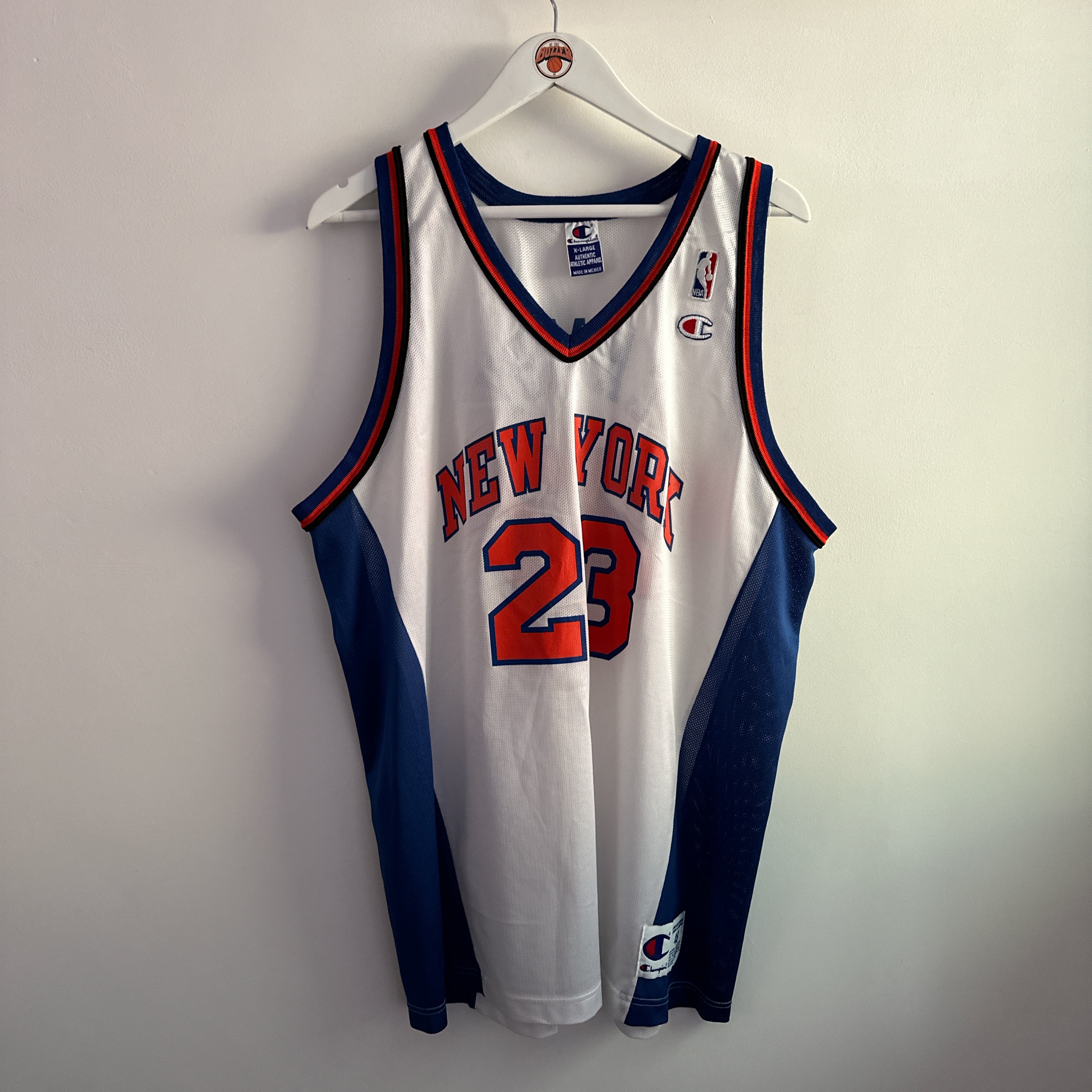 New York Knicks Marcus Camby Champion jersey - XL (48)