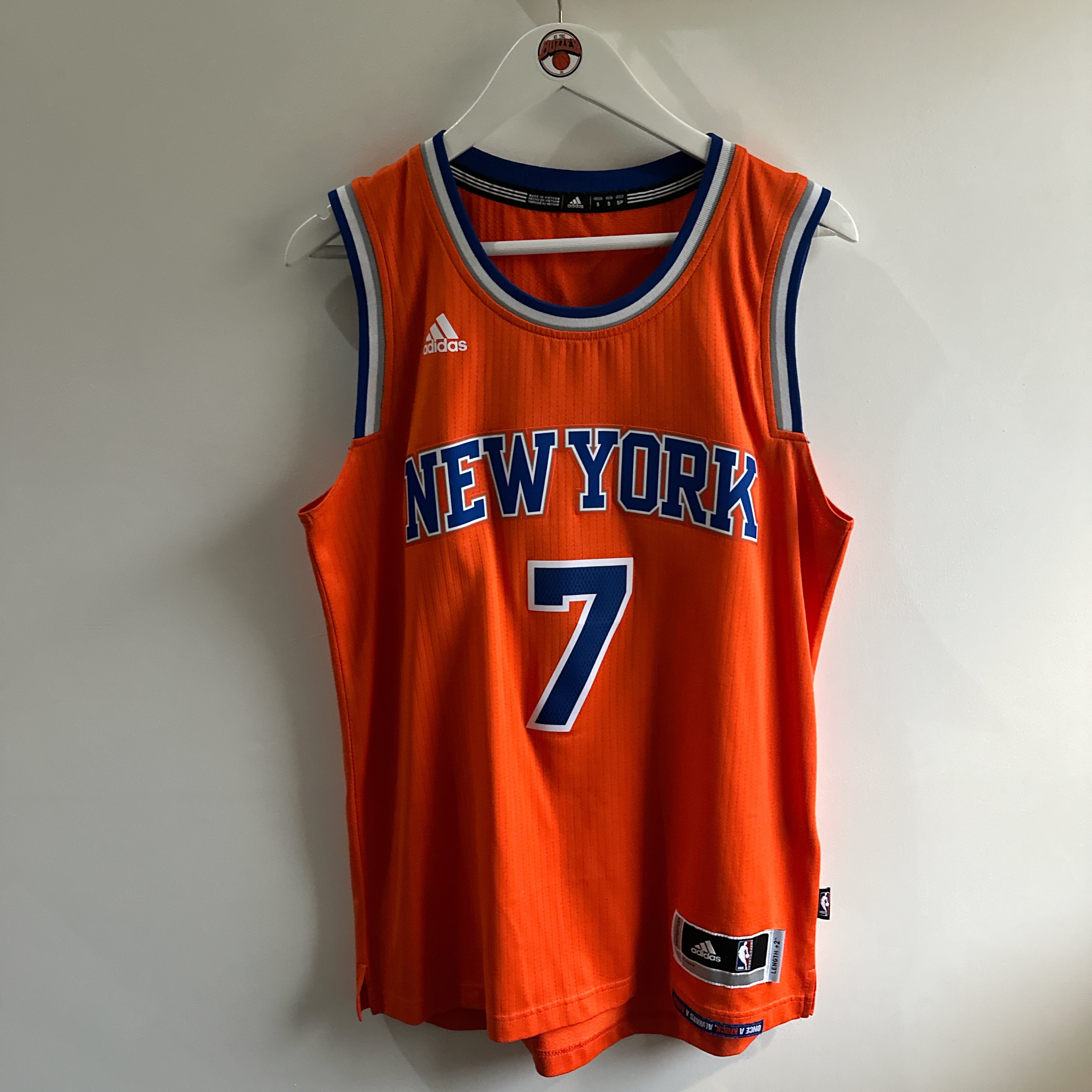 New York Knicks Carmelo Anthony Adidas jersey - Small (Fits medium)