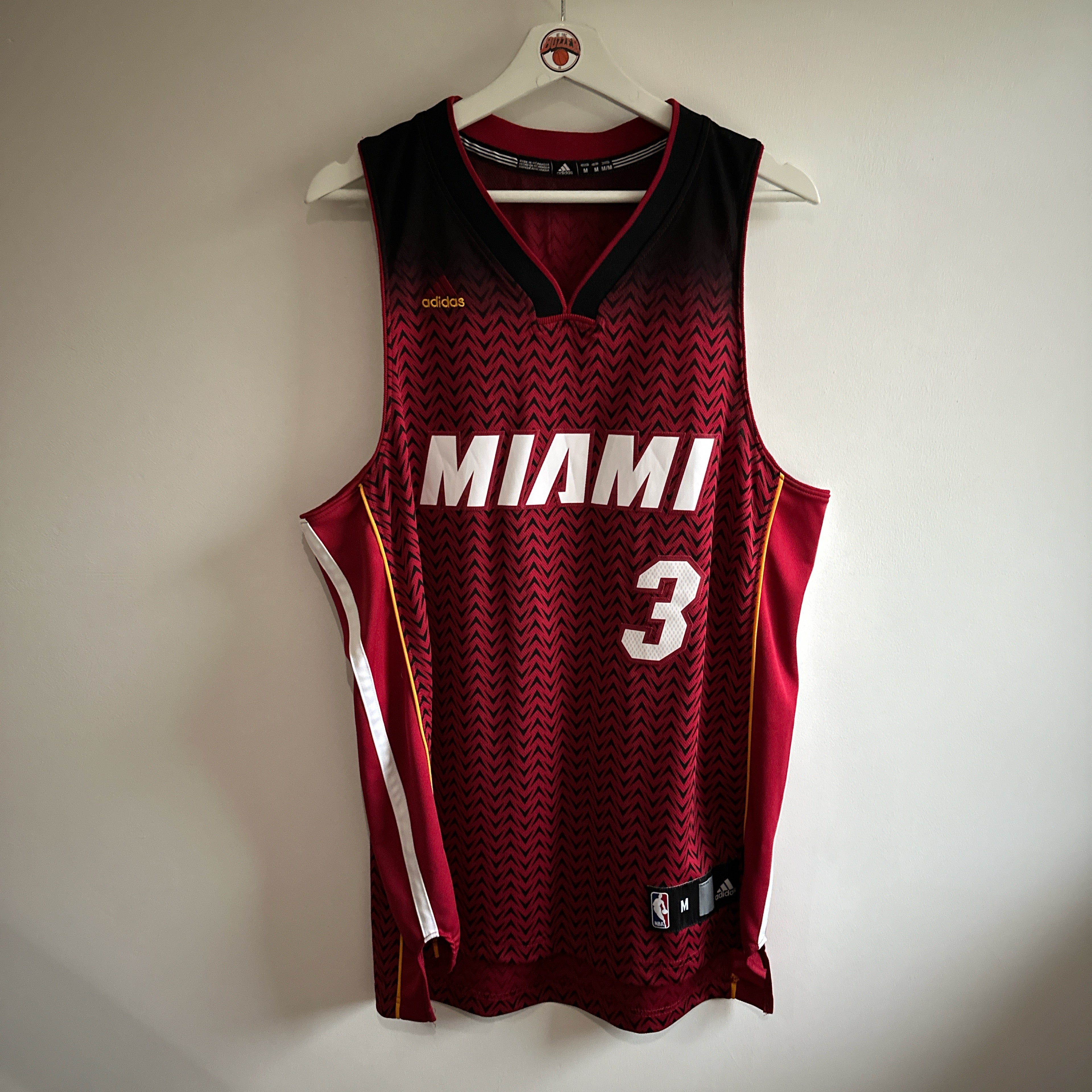 Miami Heat Dwayne Wade Adidas jersey - Medium