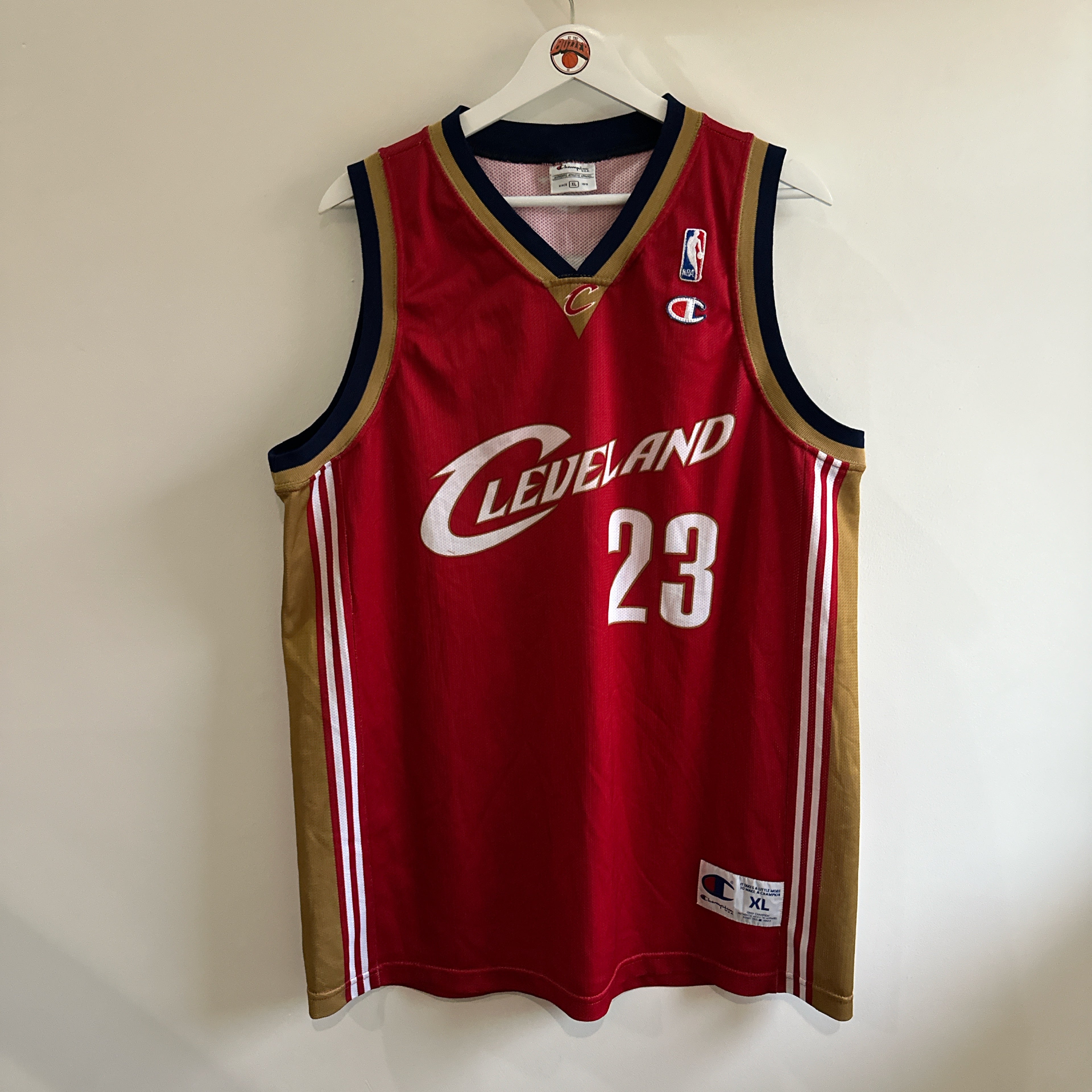 Cleveland Cavaliers LeBron James Champion jersey - XL