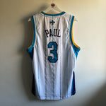 Load image into Gallery viewer, New Orleans Hornets Chris Paul Adidas jersey - Small (Fits medium)
