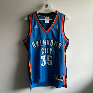 Oklahoma City Thunder Kevin Duarnt Adidas jersey - small (Fits Medium)