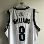 Görseli Galeri görüntüleyiciye yükleyin, Brooklyn Nets Deron Williams Adidas jersey - Small (fits Medium)
