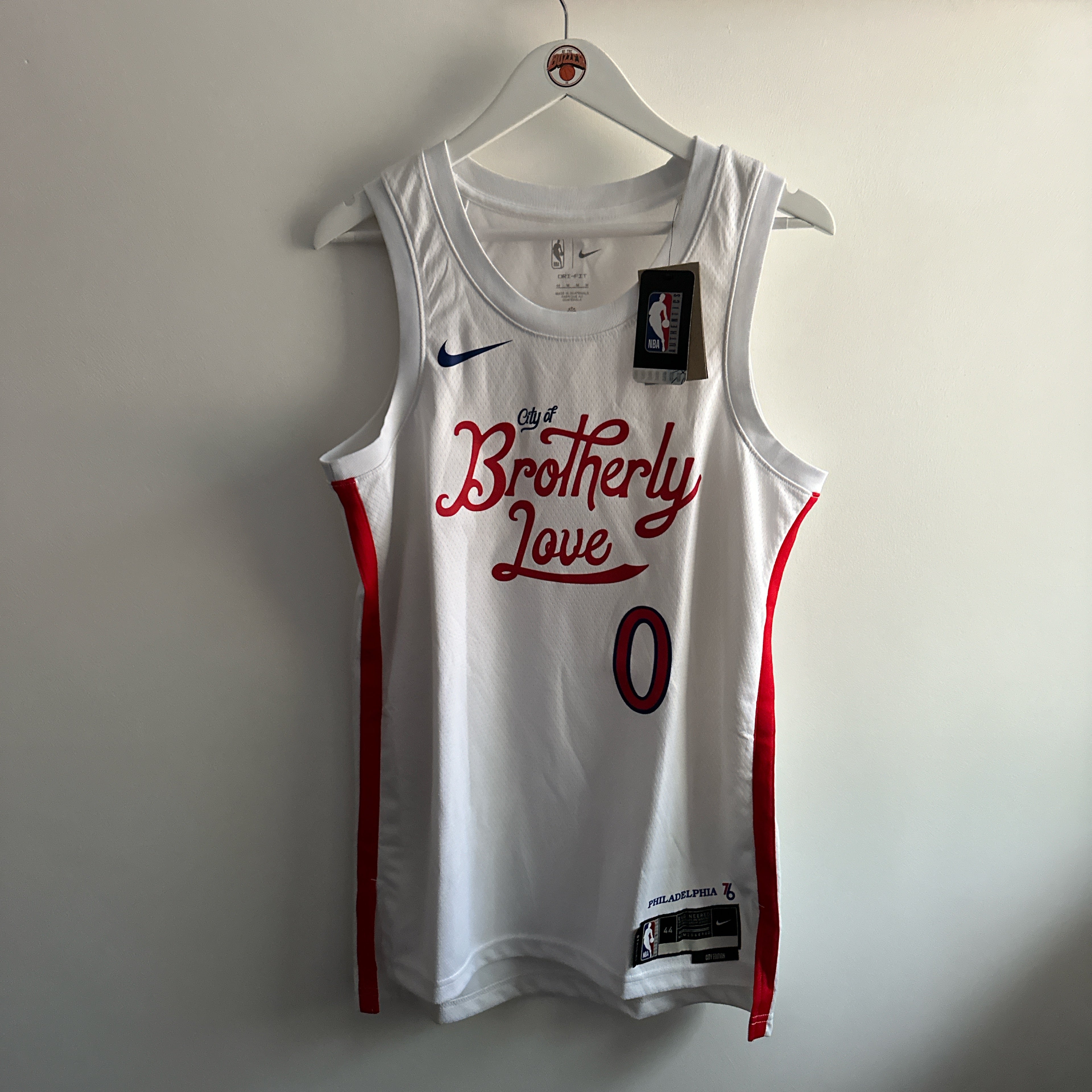 Philadelphia 76ers Tyrese Maxey Nike jersey - Medium