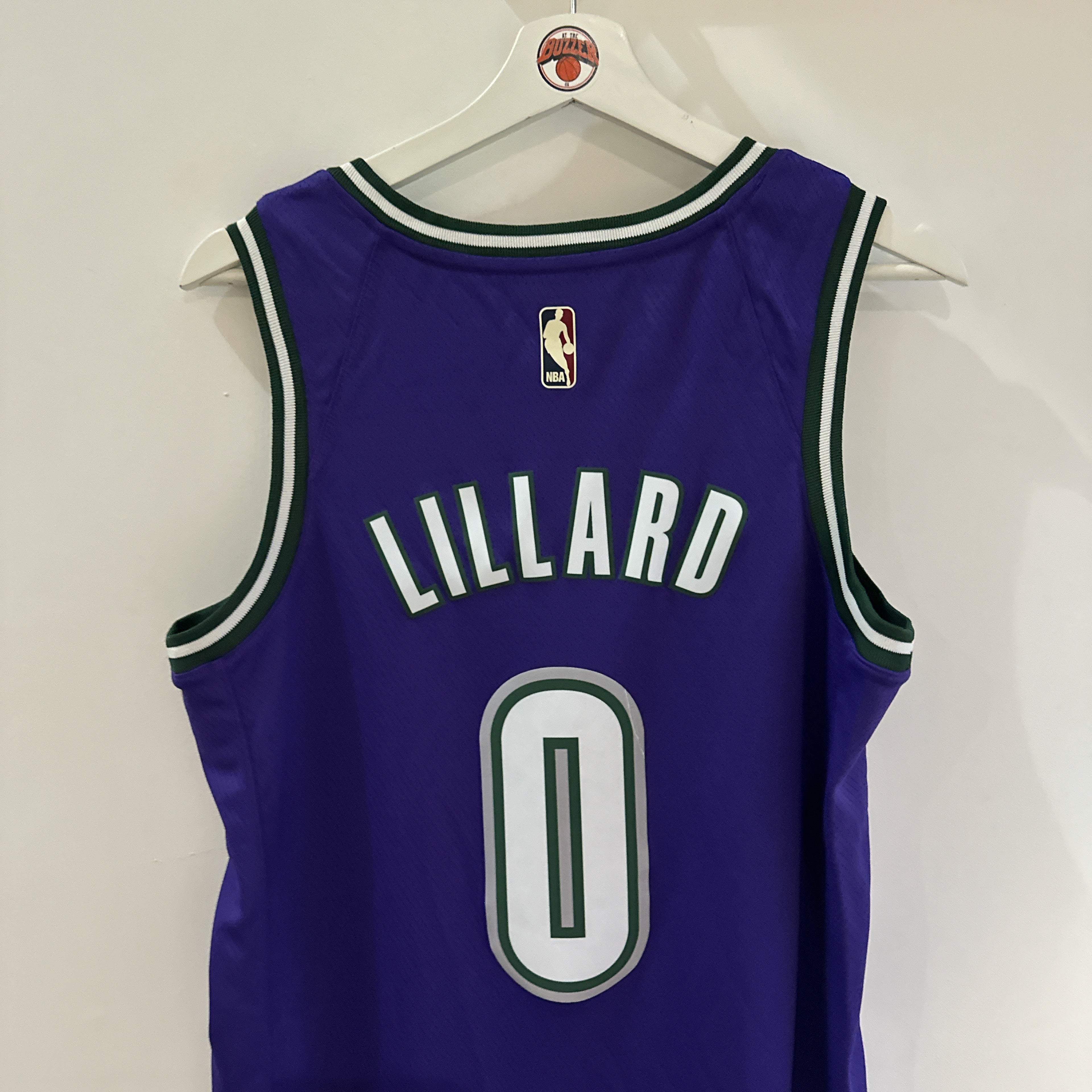 Milwaukee Bucks Damien Lillard Nike jersey - Medium