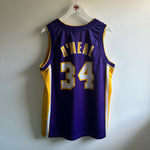 Cargar imagen en el visor de la galería, Los Angeles Lakers Shaquille O’Neal Champion jersey - Large
