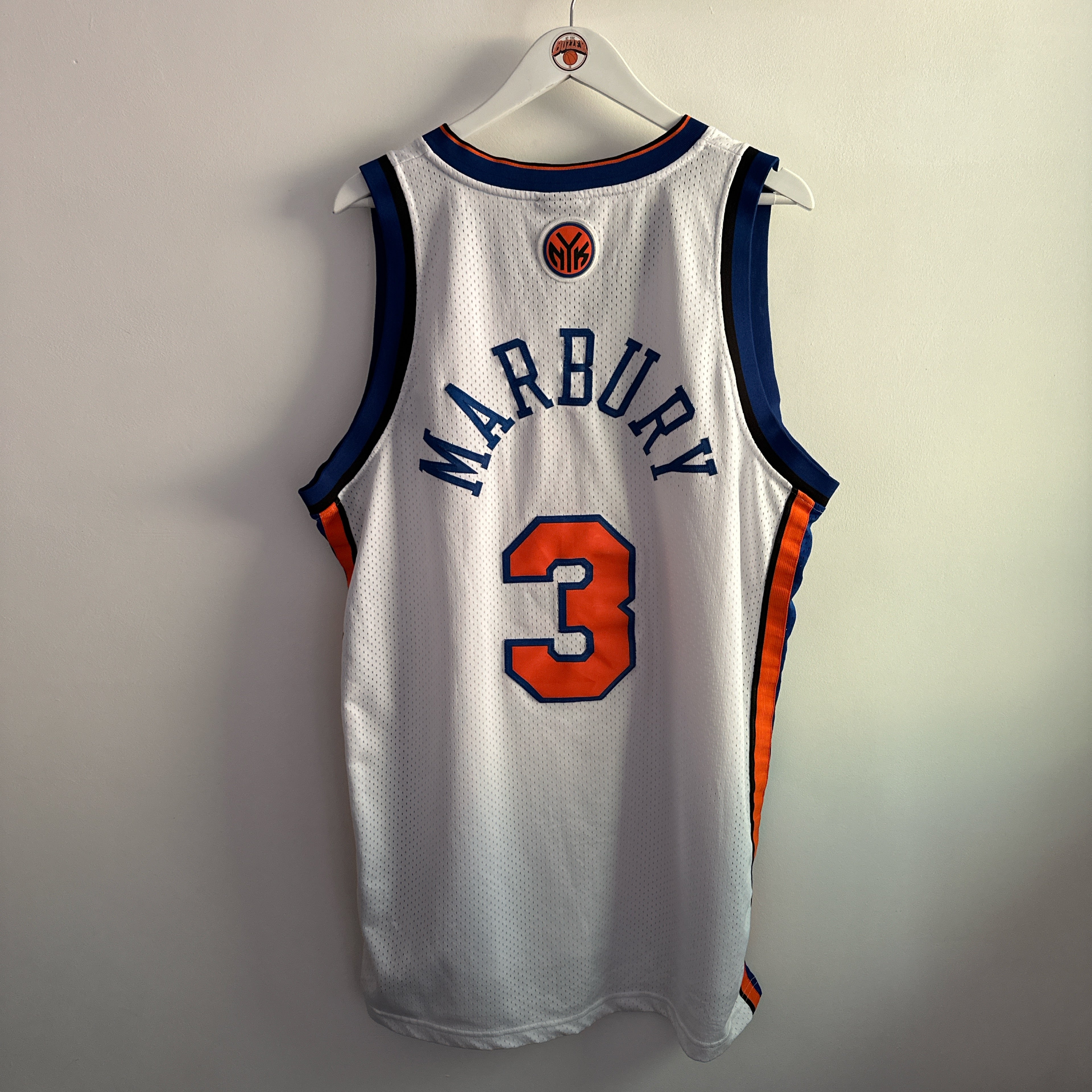 New York Knicks Stephon Marbury Reebok Jersey - XL