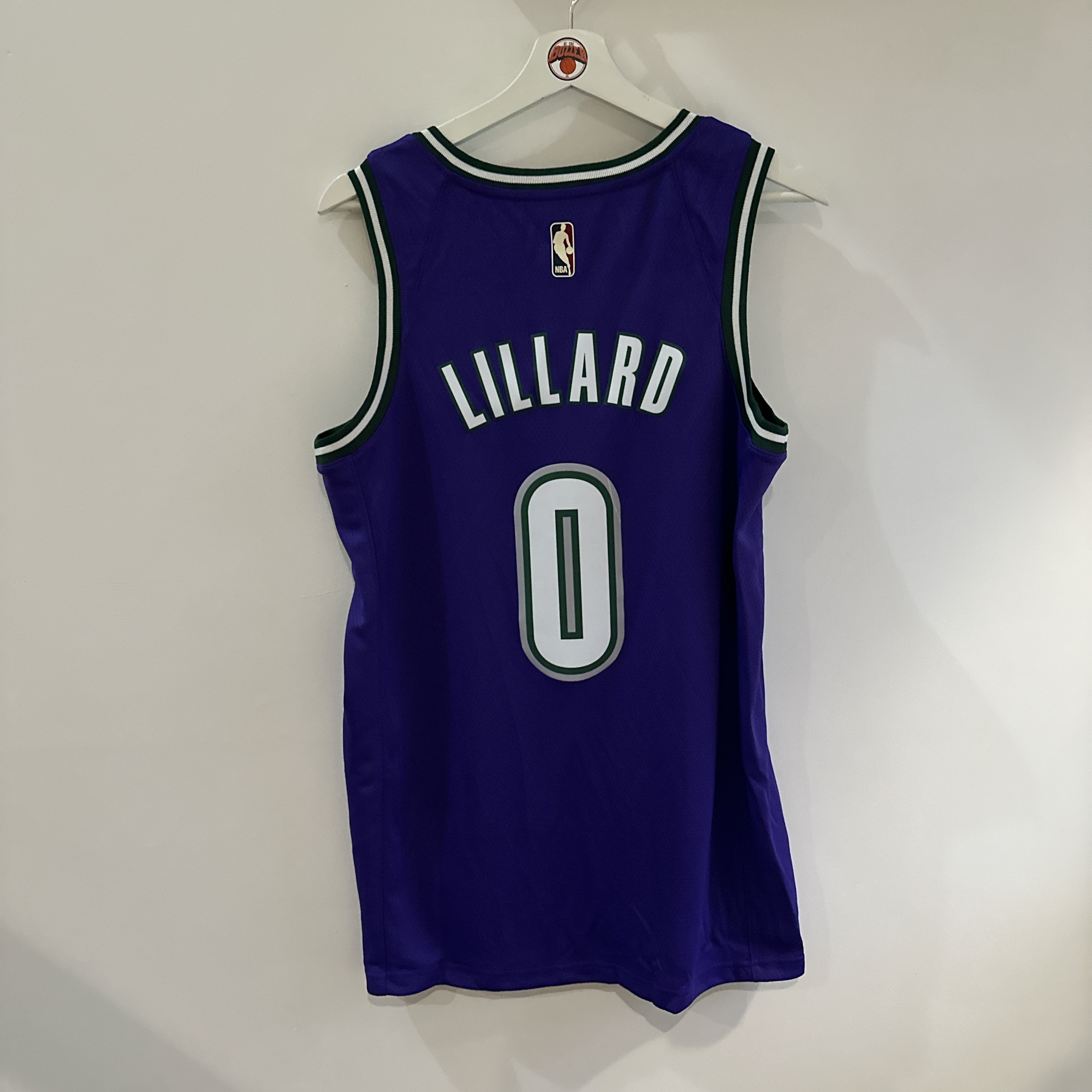 Milwaukee Bucks Damien Lillard Nike jersey - Medium