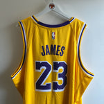 Load image into Gallery viewer, Los Angeles Lakers Lebron James Nike jersey - XXL
