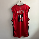 Cargar imagen en el visor de la galería, Toronto Raptors Vince Carter Reebok jersey - XL
