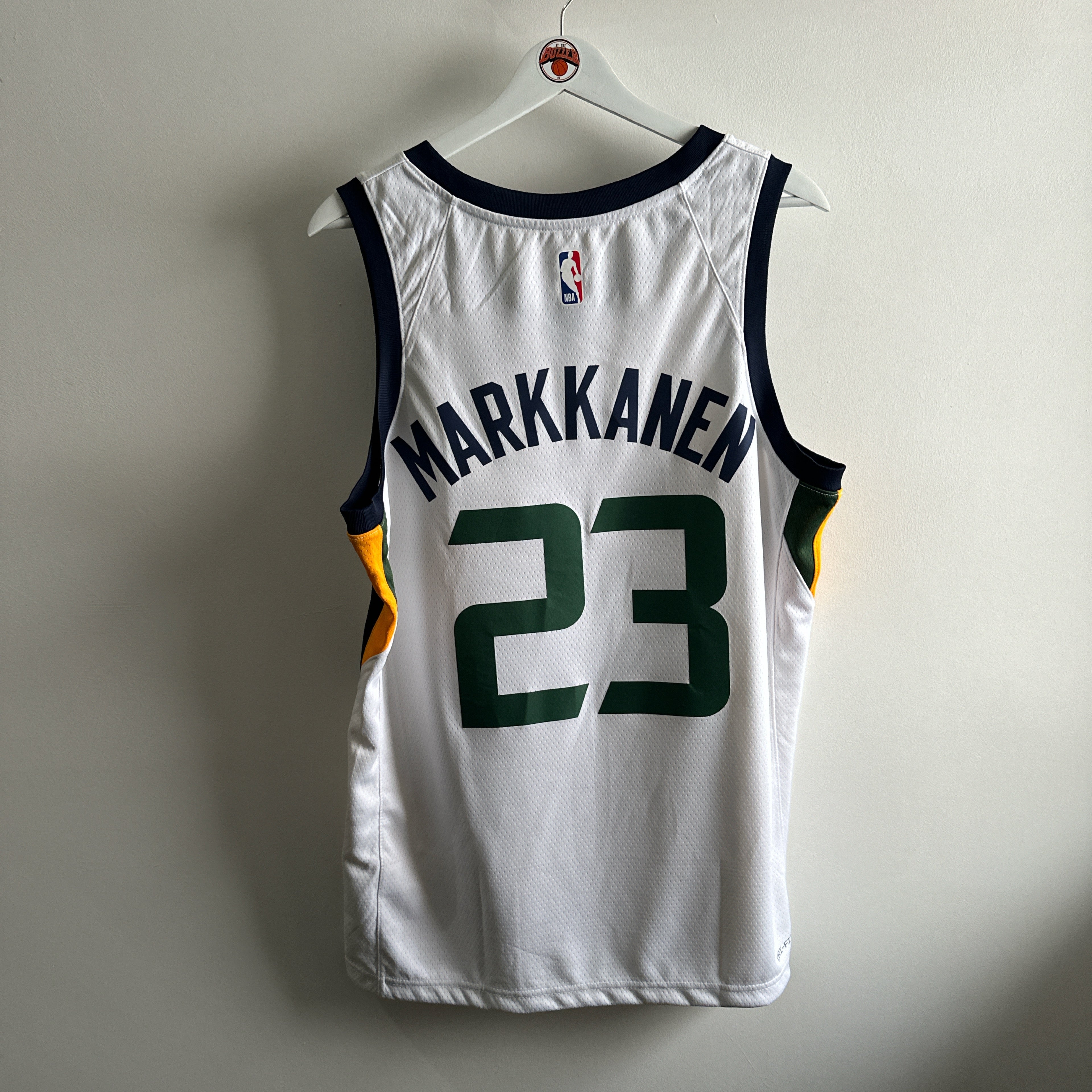 Utah Jazz Lauri Markkanen Nike jersey - Large