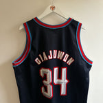 Charger l&#39;image dans la galerie, Houston Rockets Hakeem Olajuwon Champion jersey - XL
