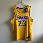 Load image into Gallery viewer, Los Angeles Lakers Lebron James Nike jersey - XL
