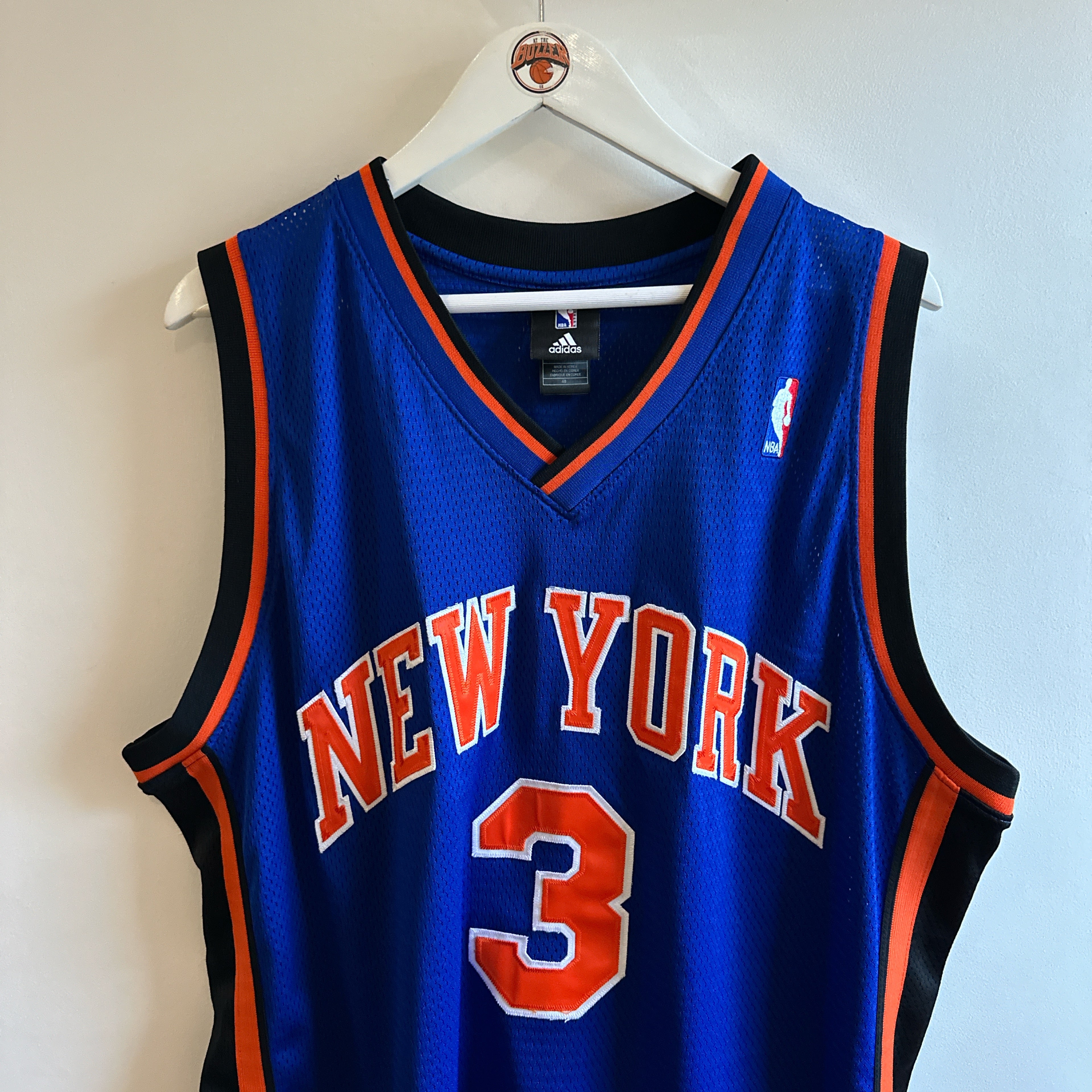 New York Knicks Stephon Marbury Adidas authentic jersey - XL