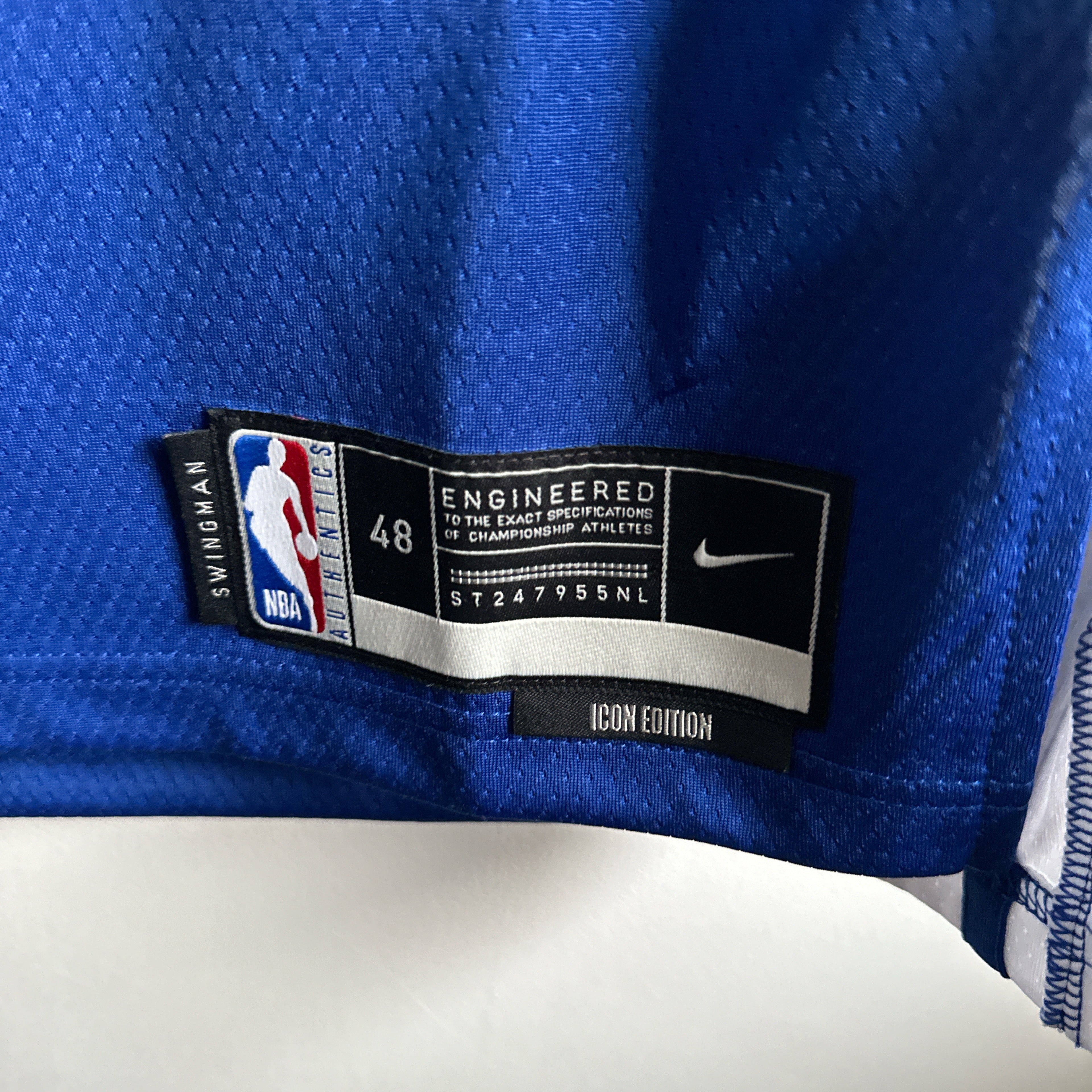 Golden State Warriors Steph Curry Nike jersey - Large