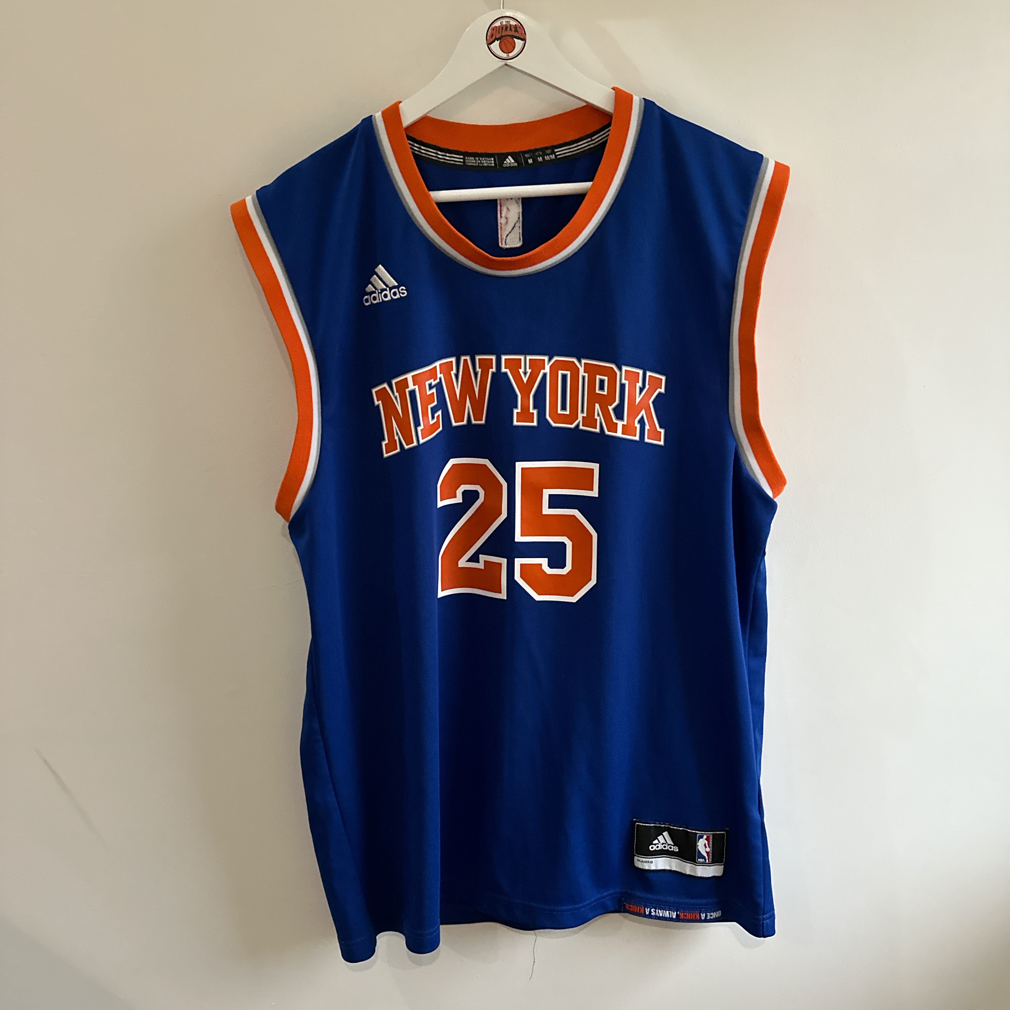 New York Knicks Derrick Rose Adidas jersey - Medium