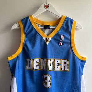 Denver Nuggets Allen Iverson Champion jersey - Large